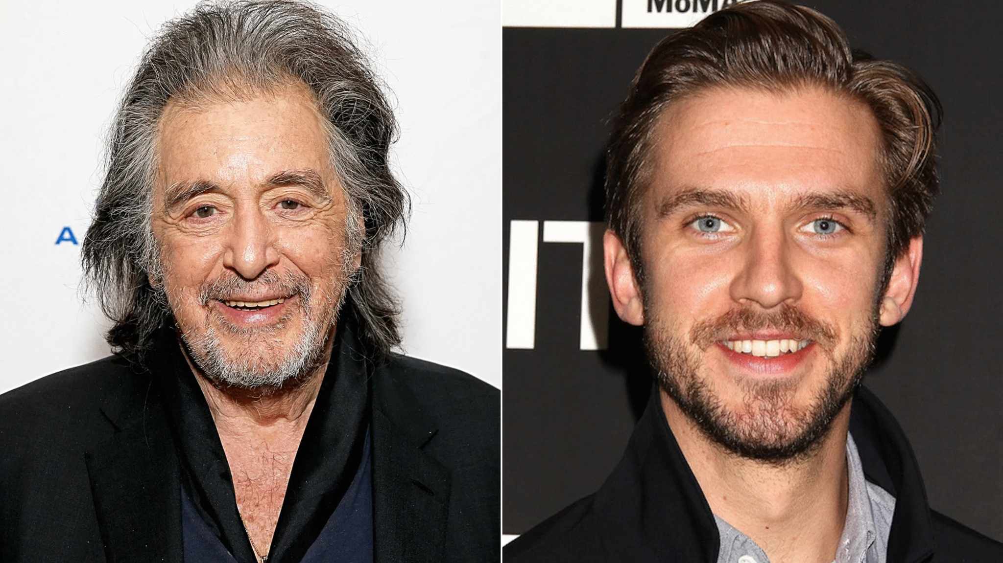 copertina al pacino e dan stevens