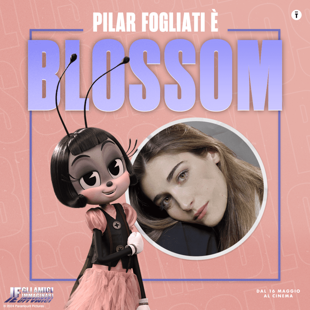 IF – Gli amici immaginari character poster voice talent