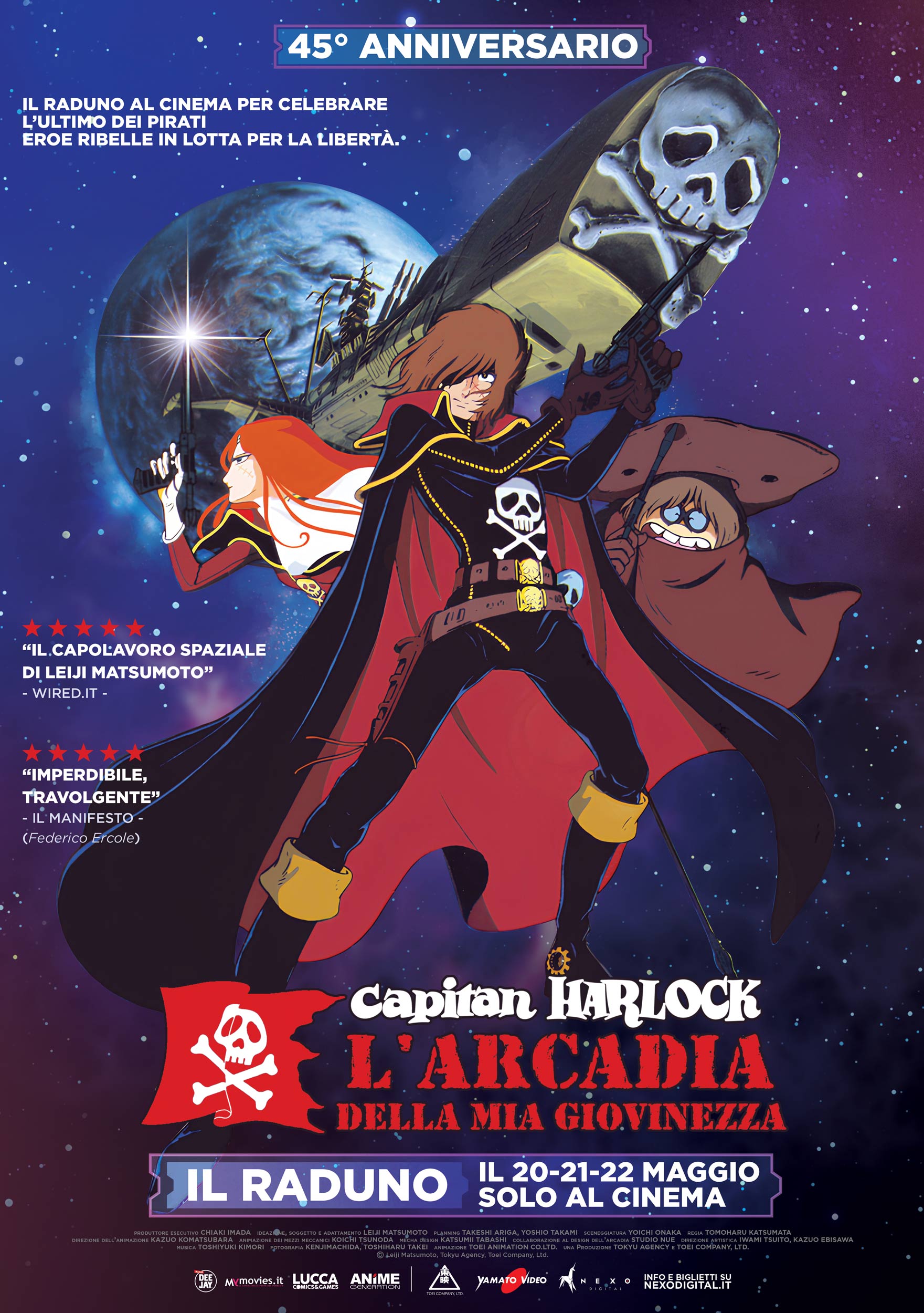 CAPITAN HARLOCK – L’ARCADIA DELLE MIA GIOVINEZZA