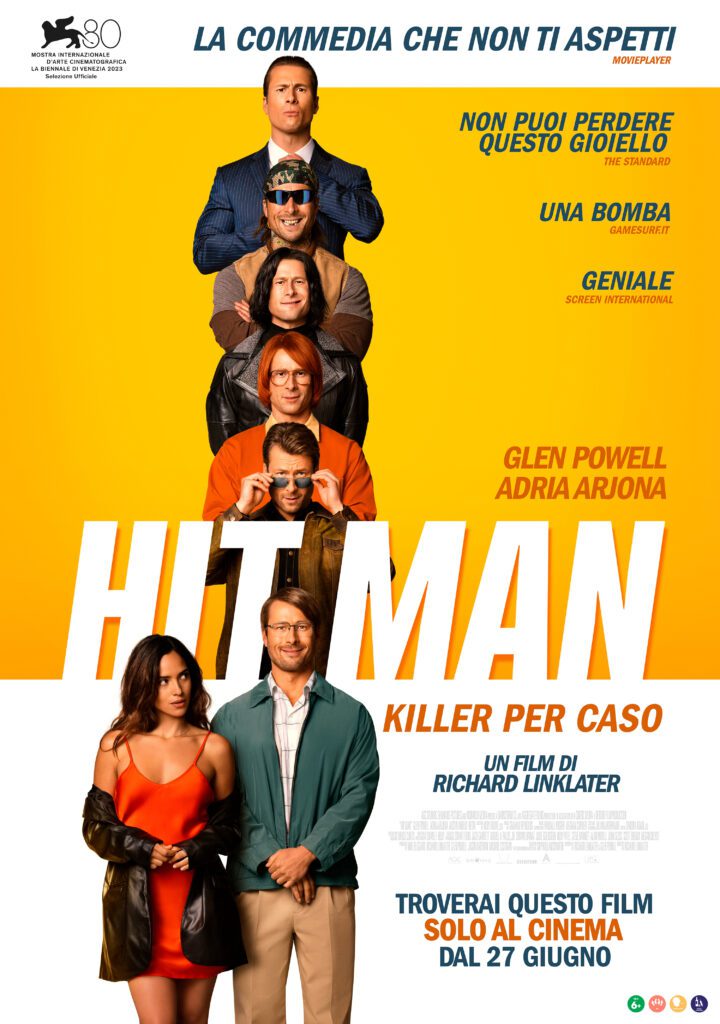 poster ufficiale Hit Man
