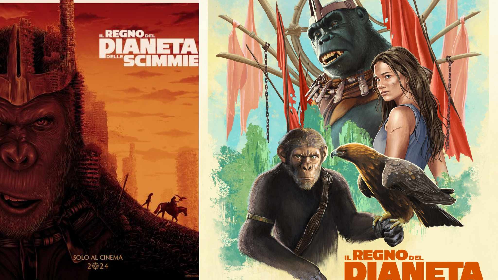 cover artist poster il regno del pianeta delle scimmie