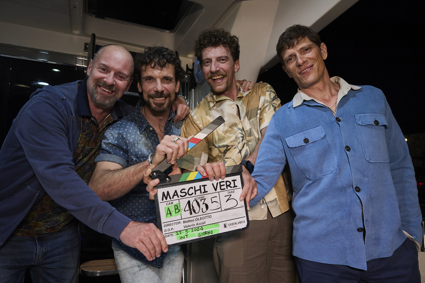 Maschi Veri, al via le riprese della nuova serie Netflix