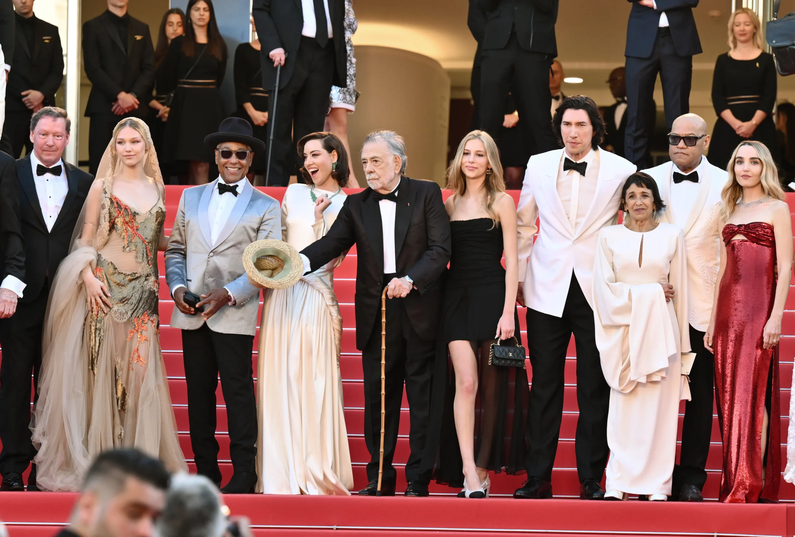 Megalopolis: i video del photocall e del red-carpet di Cannes 2024