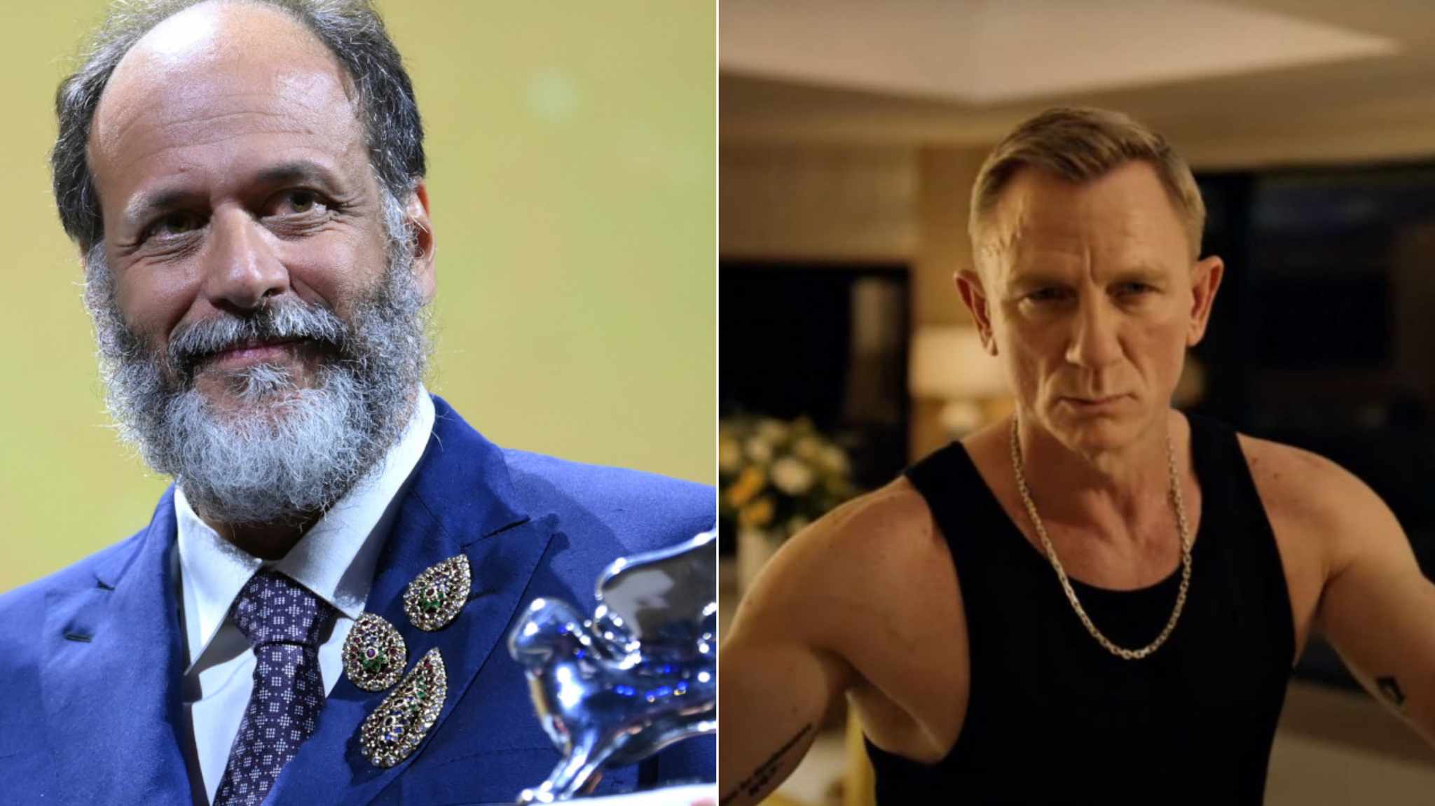copertina luca guadagnino e daniel craig