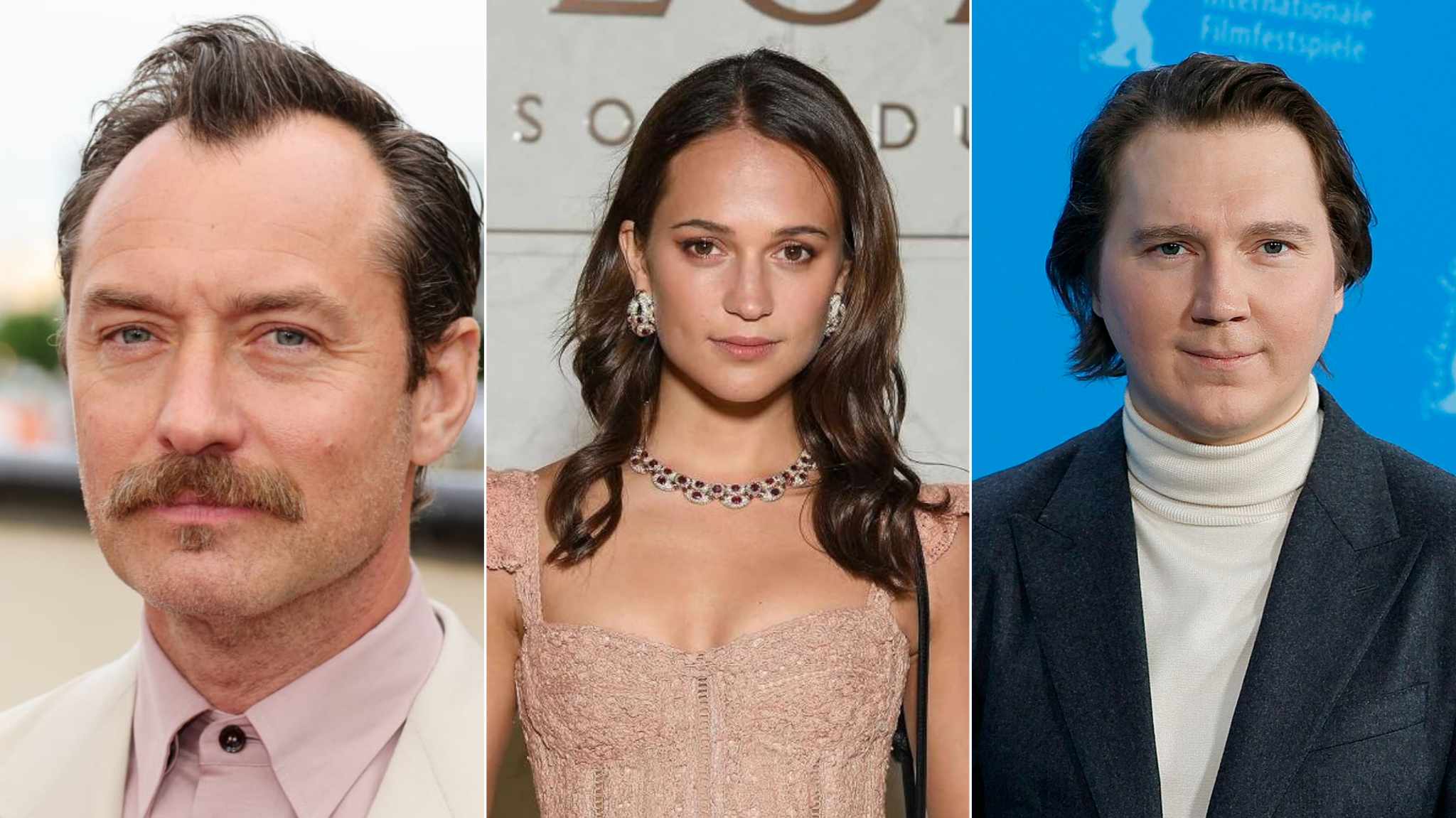 copertina jude law, alicia vikander e paul dano
