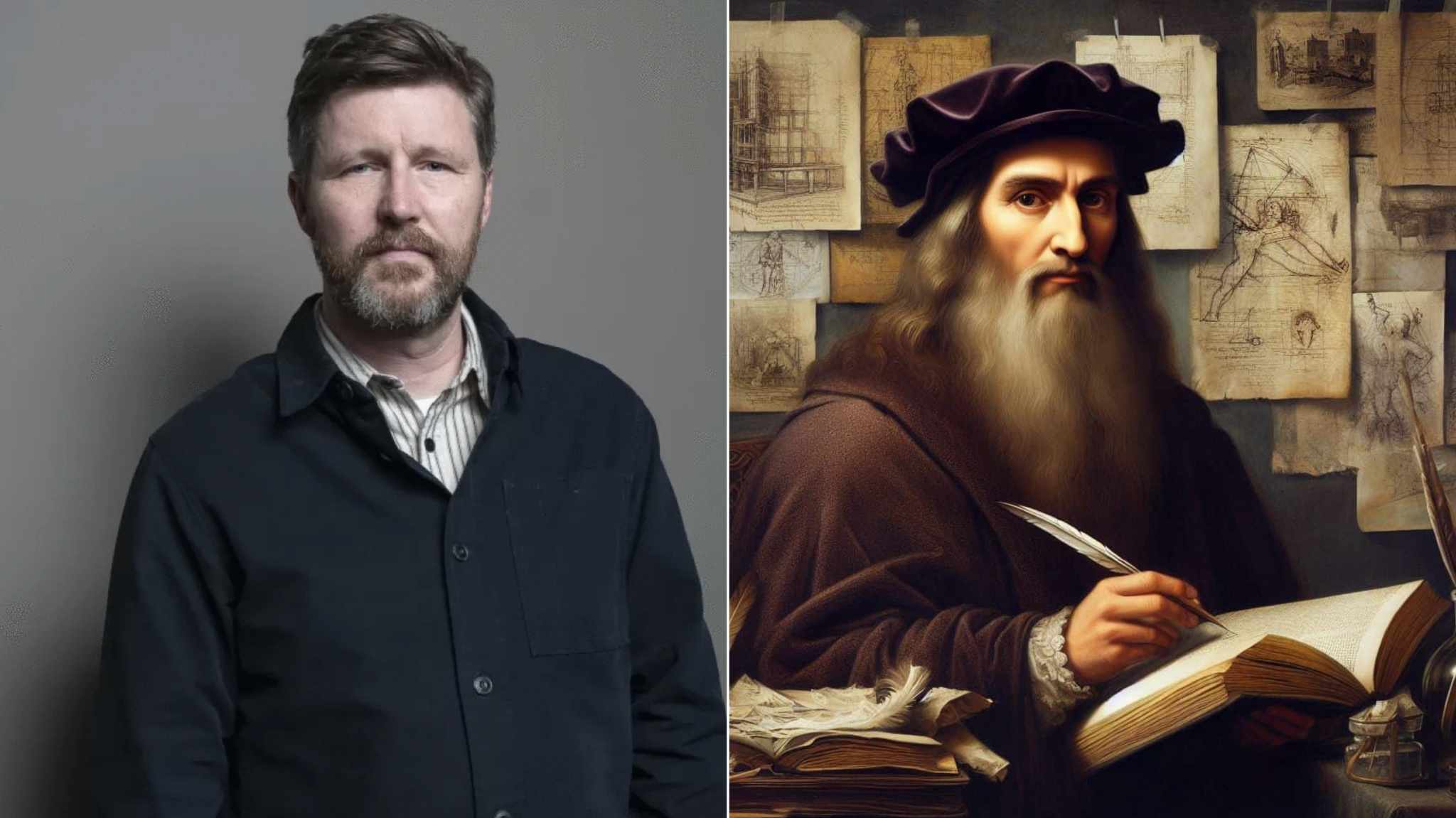 copertina andrew haigh e leonardo da vinci