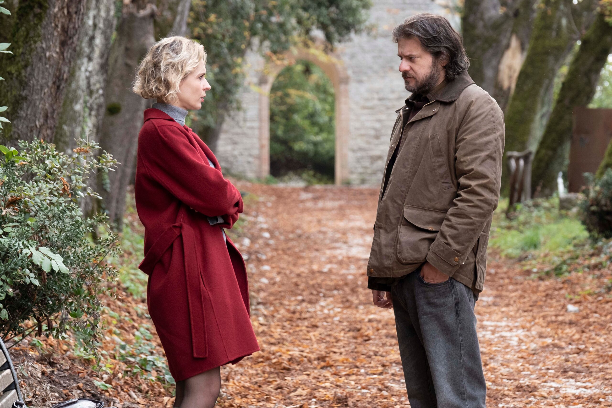 scena dall'alto di una fredda torre