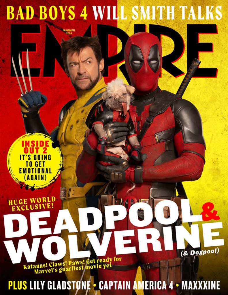 cover empire deadpool & wolverine