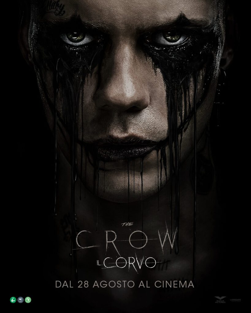 poster ufficiale italiano il corvo