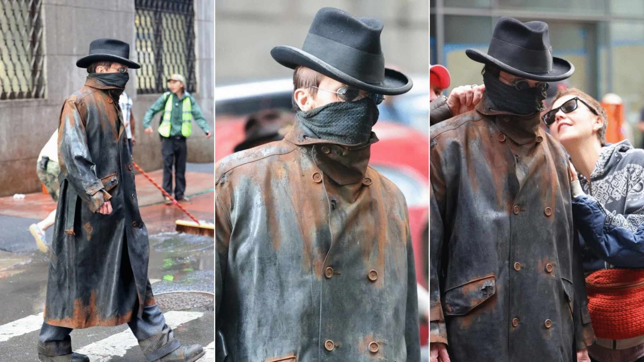 La Sposa: Christian Bale nelle nuove immagini dal set del film di Maggie Gyllenhaal