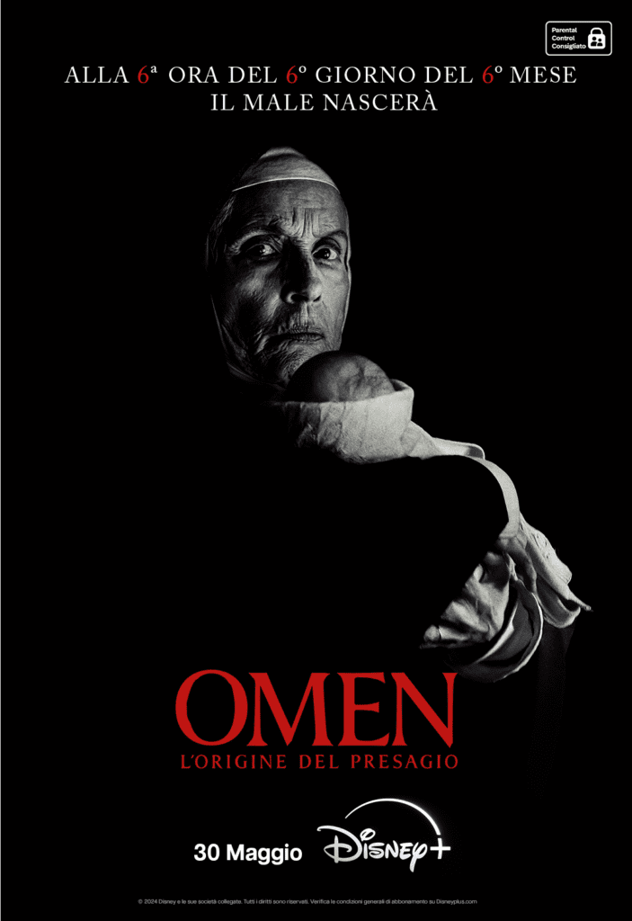 poster omen - l'origine del presagio