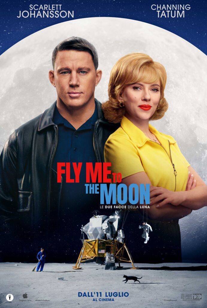poster FLY ME TO THE MOON – LE DUE FACCE DELLA LUNA