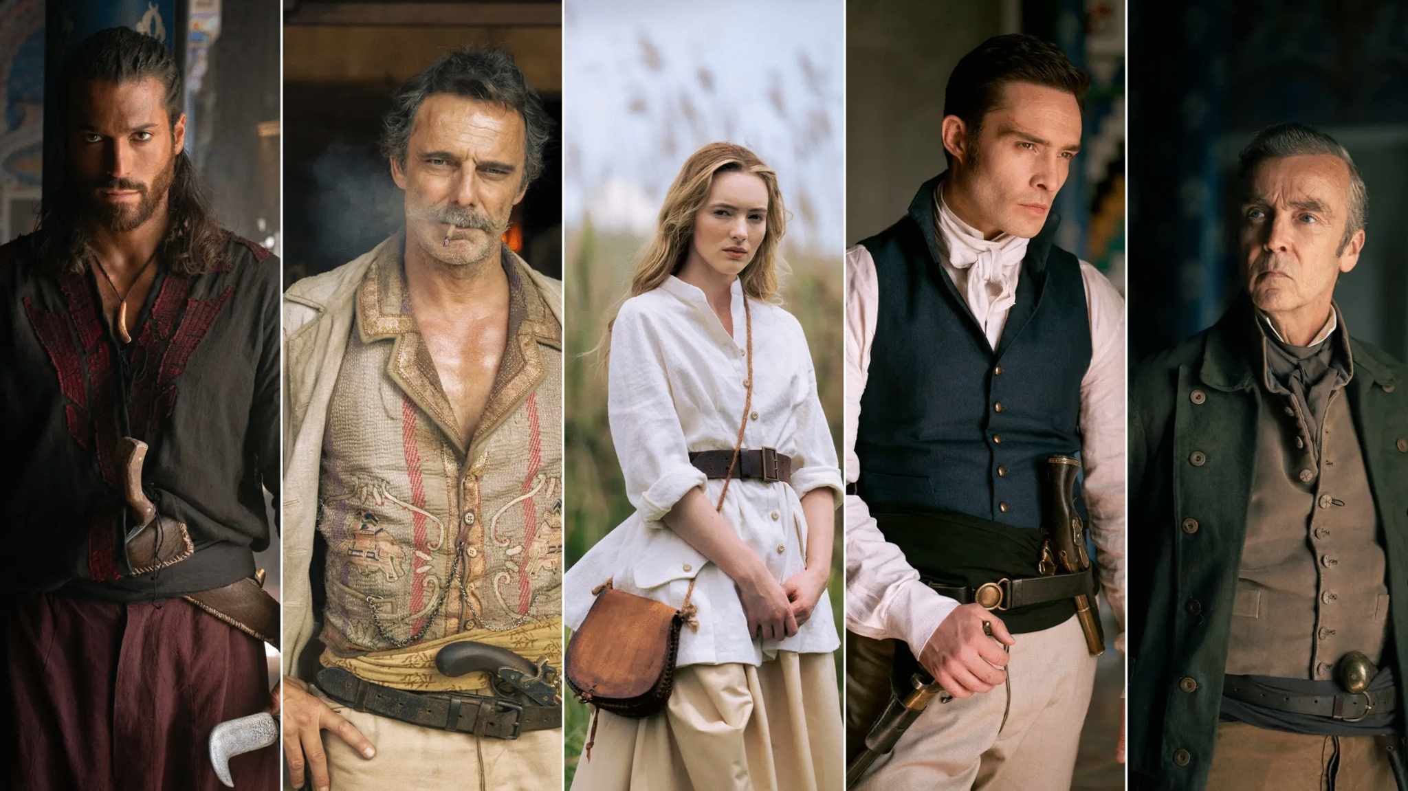 Sandokan: le prime immagini della serie con Can Yaman e Alessandro Preziosi