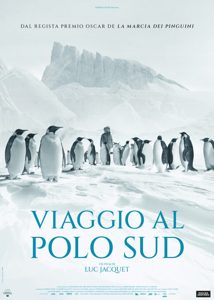 poster viaggio al polo sud