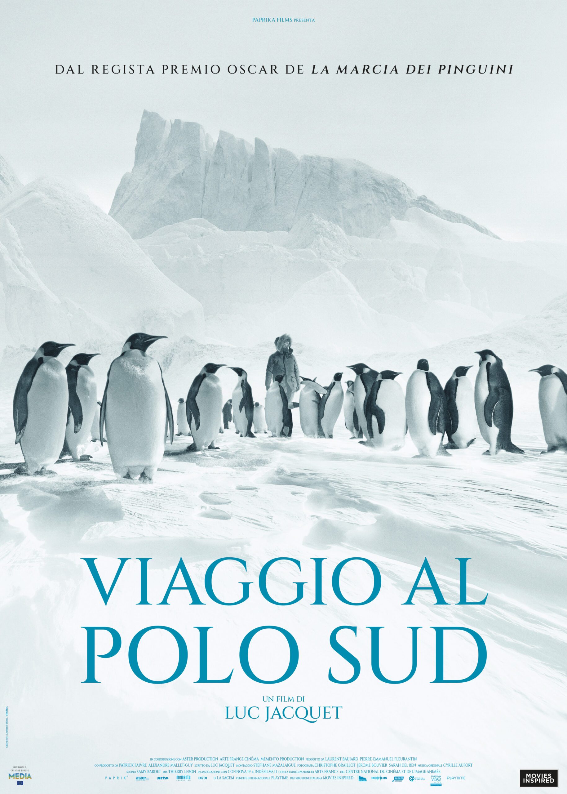 poster viaggio al polo sud