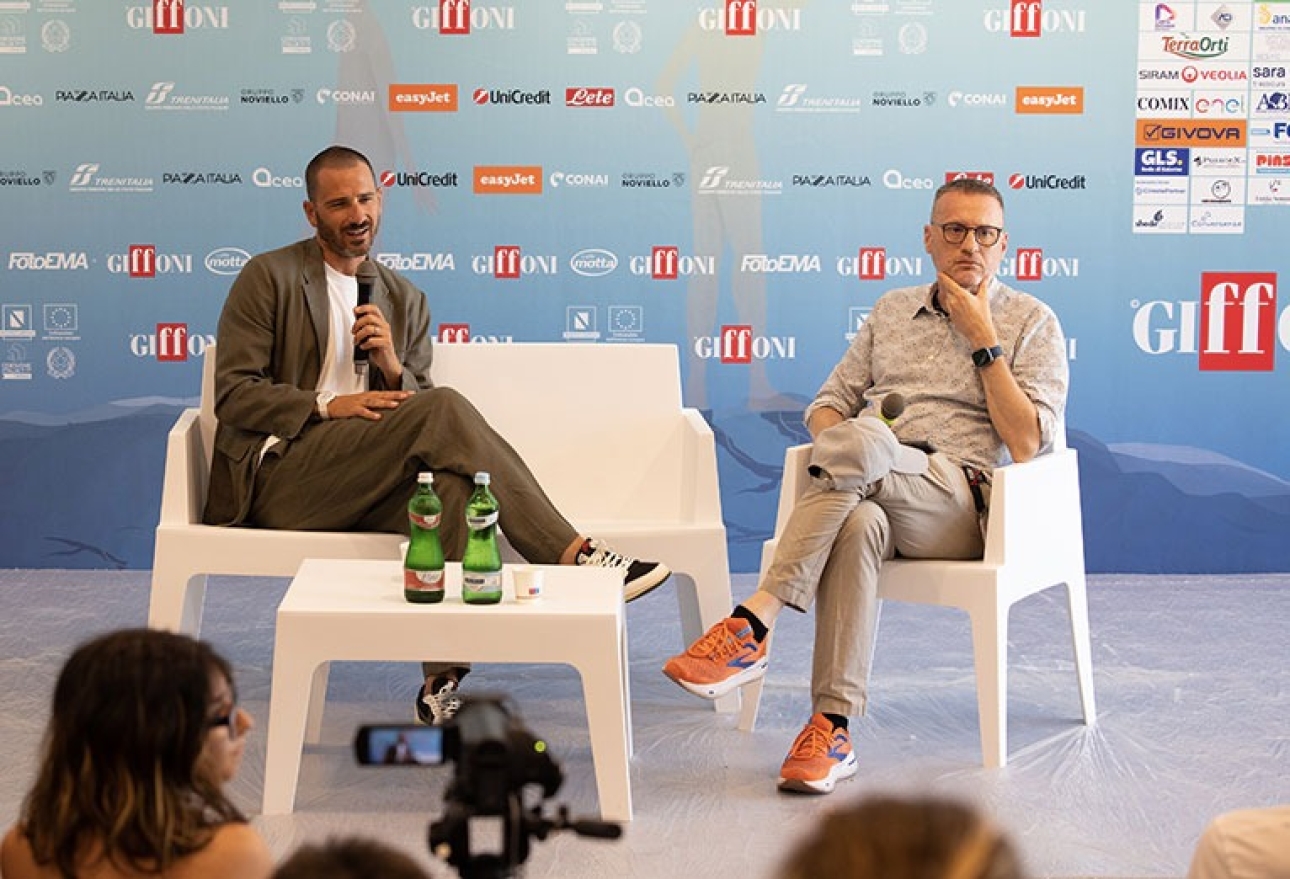Giffoni 54: Leonardo Bonucci “Farò il corso di allenatore”