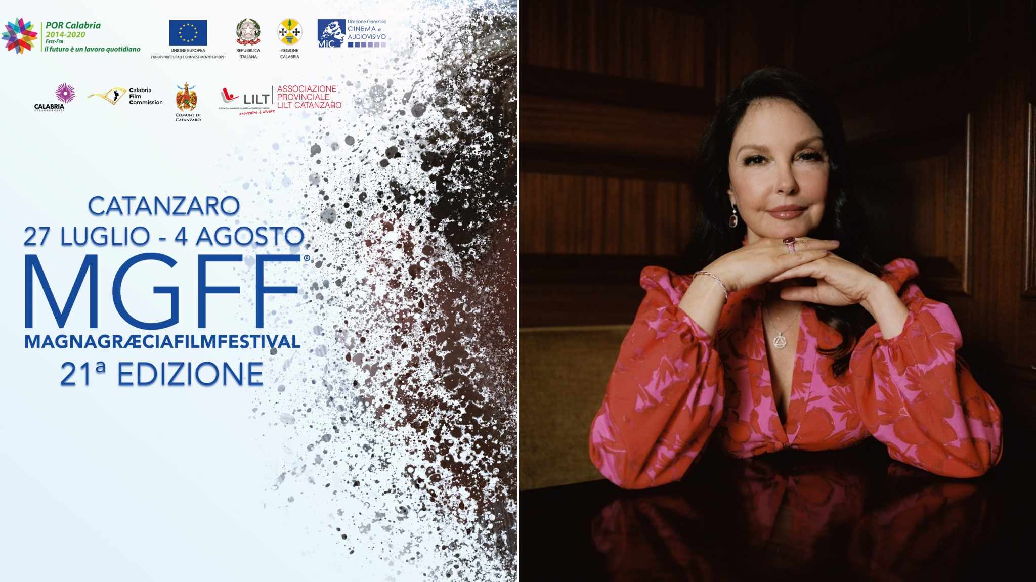 Magna Graecia Film Festival: Ashley Judd ospite della 21esima edizione