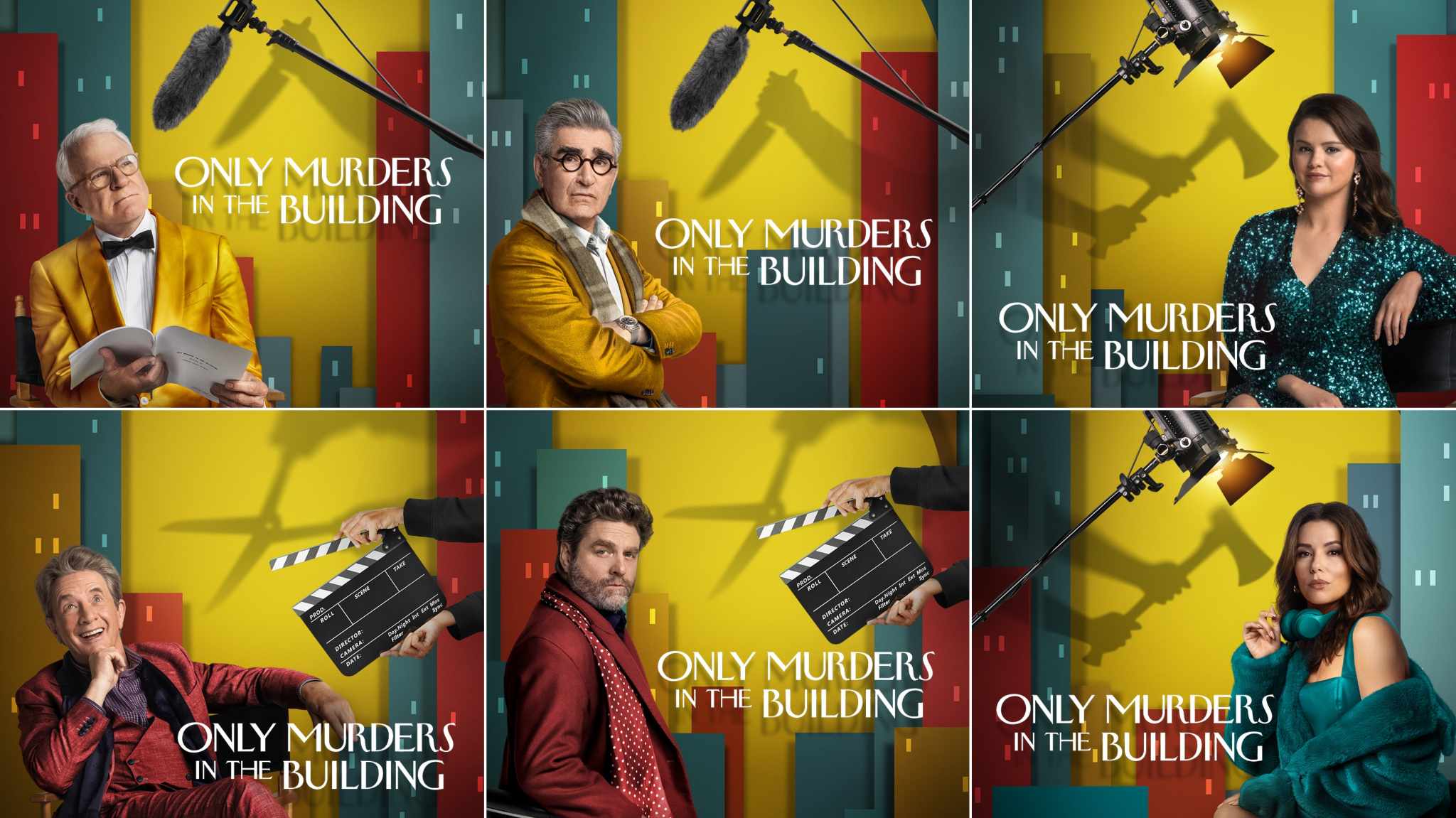 Only Murders in the Building S4: i character poster dedicati ai protagonisti
