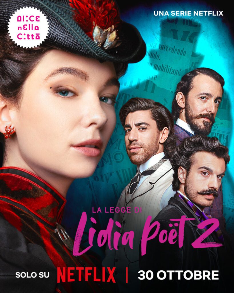 poster seconda stagione La legge di Lidia Poët