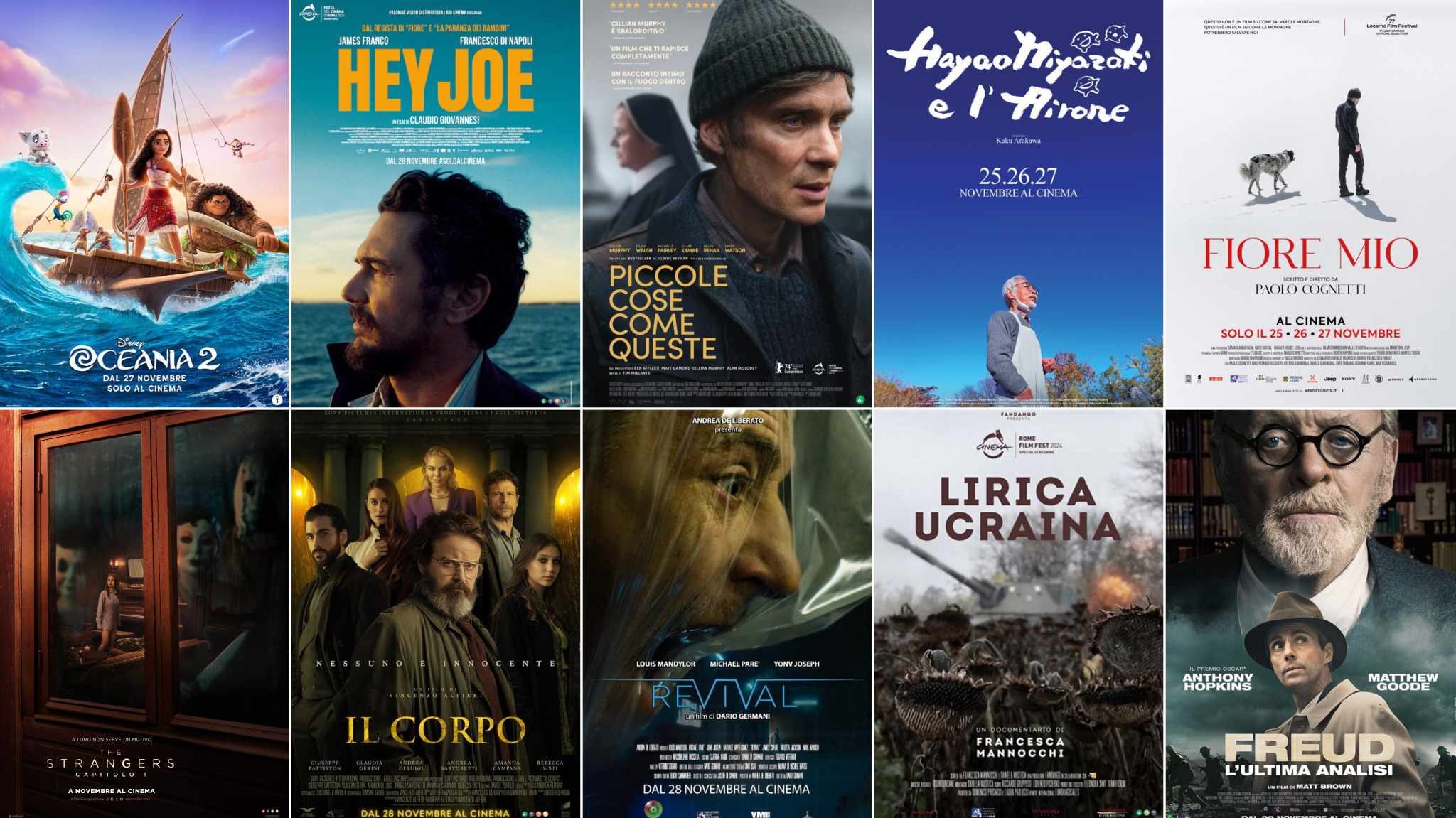 Film in Uscita nella Settimana del 25 Novembre 2025