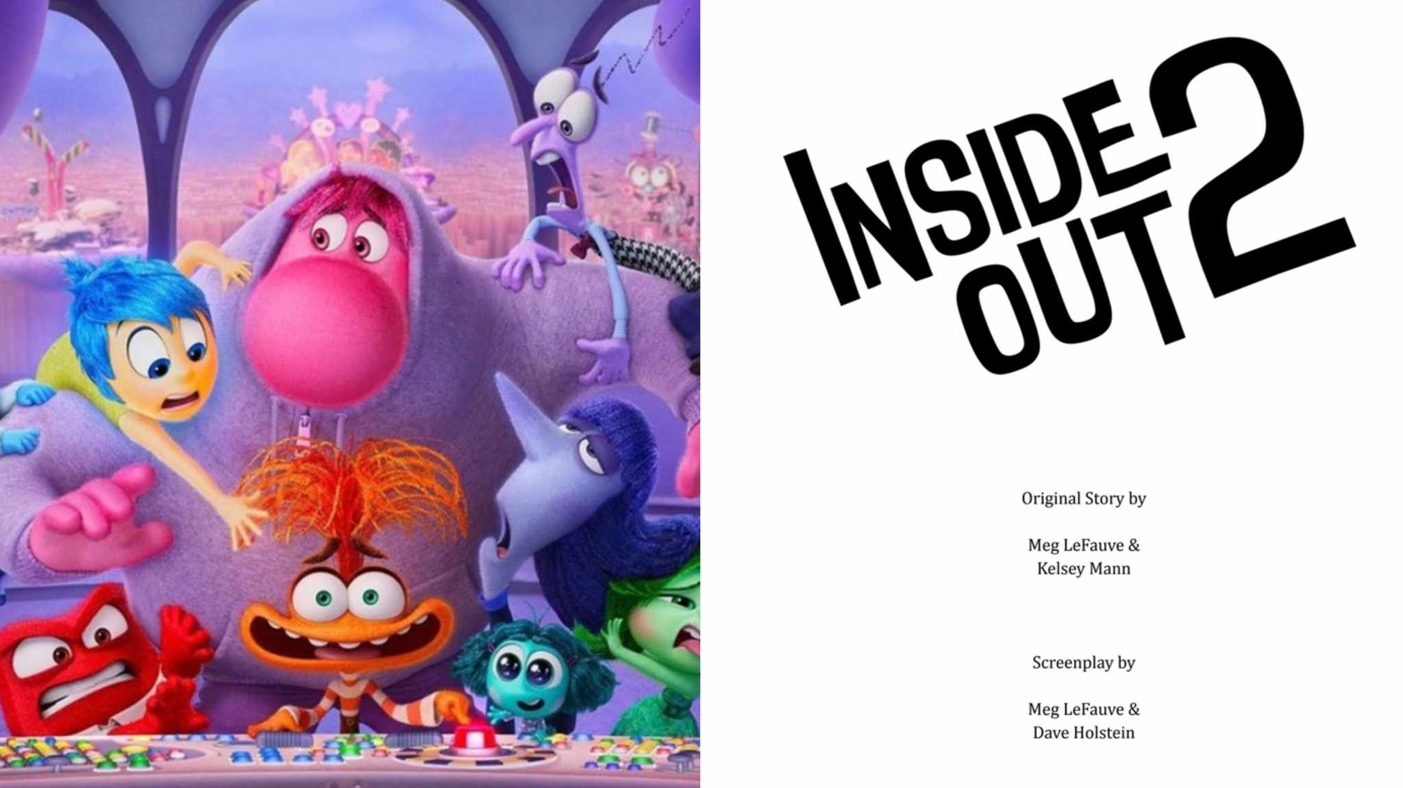 Inside Out 2: la sceneggiatura completa del film d’animazione con il maggior incasso di tutti i tempi