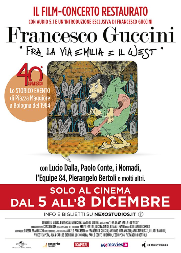 FRANCESCO GUCCINI: FRA LA VIA EMILIA E IL WEST