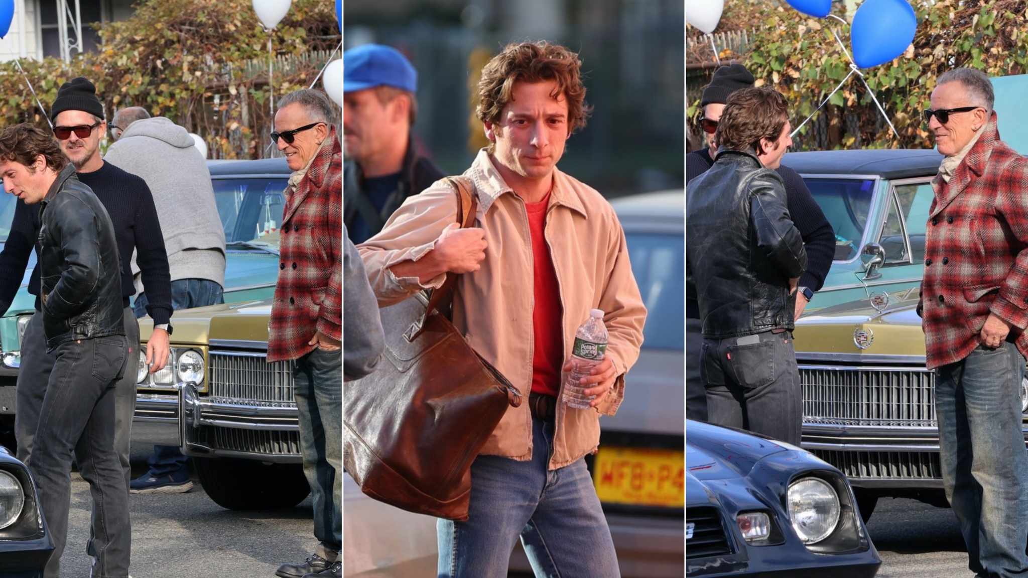 Deliver Me From Nowhere: negli scatti inediti Bruce Springsteen in visita sul set