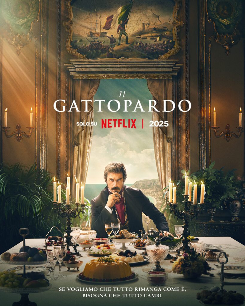 teaser poster serie evento il gattopardo
