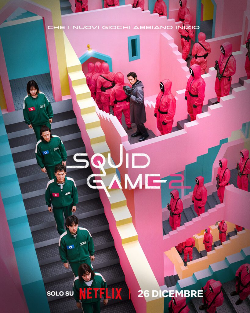 poster seconda stagione Squid Game