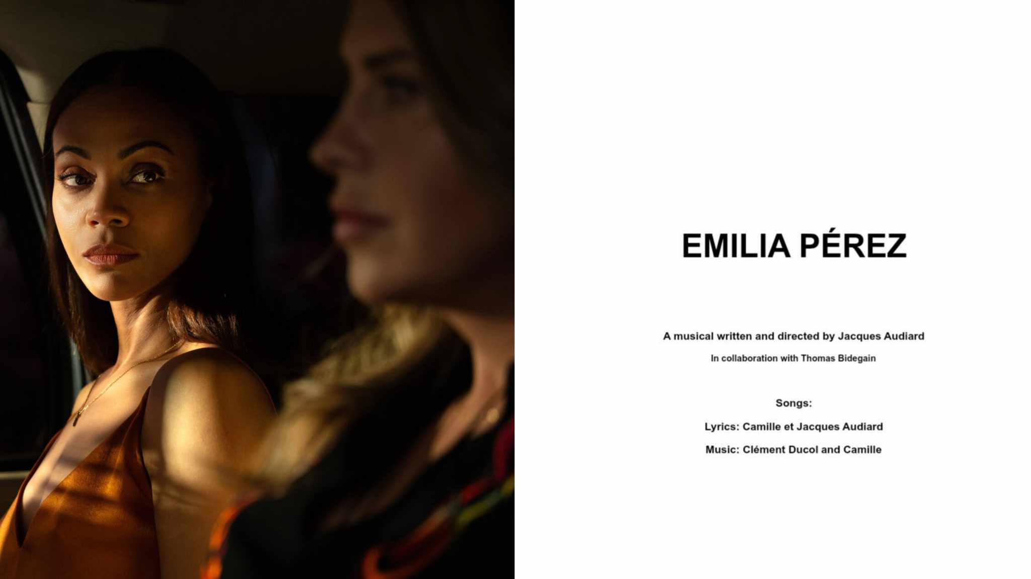 Emilia Pérez: la sceneggiatura dell’audace melodramma musicale di Jacques Audiard