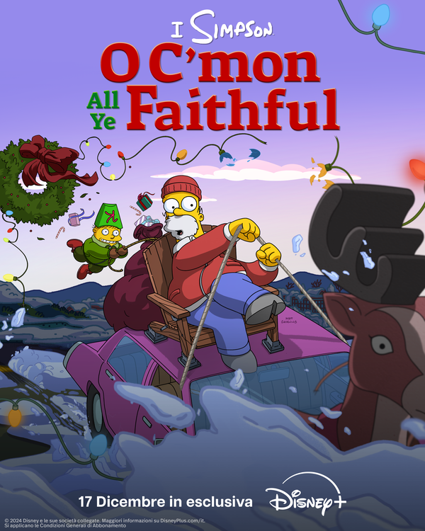 key art I Simpson: O C’Mon All Ye Faithful