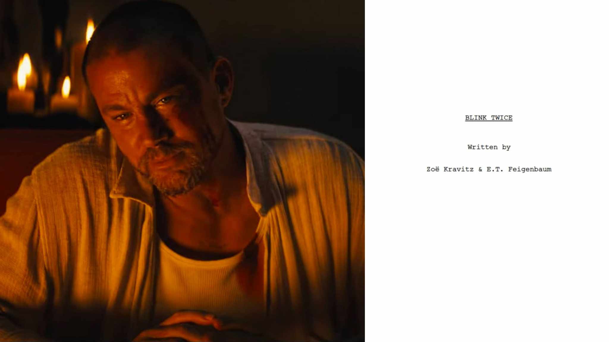 Blink Twice: la sceneggiatura del film esordio alla regia di Zoë Kravitz