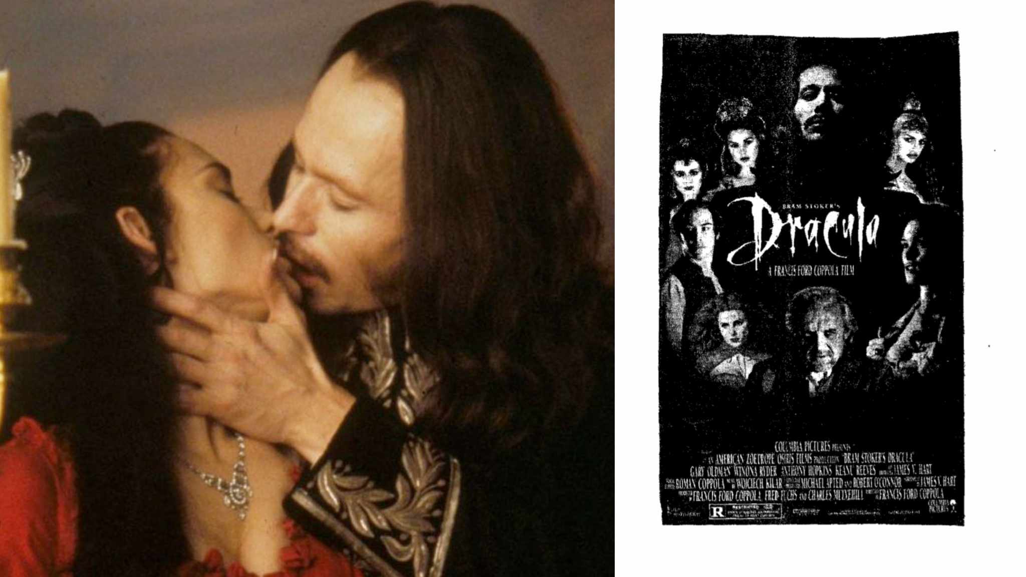 cover immagini e sceneggiatura Dracula di Bram Stoker