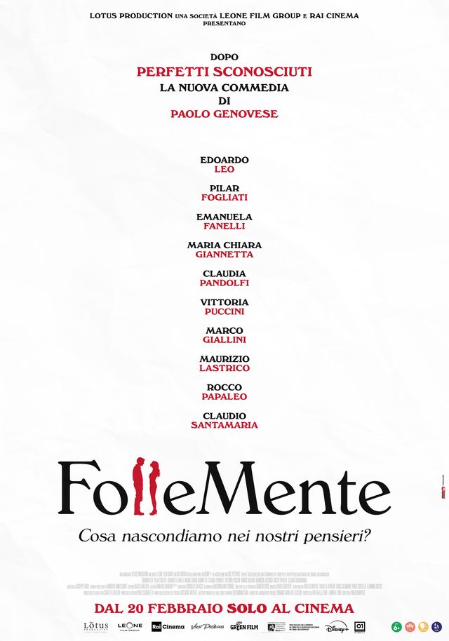 teaser poster commedia FolleMente