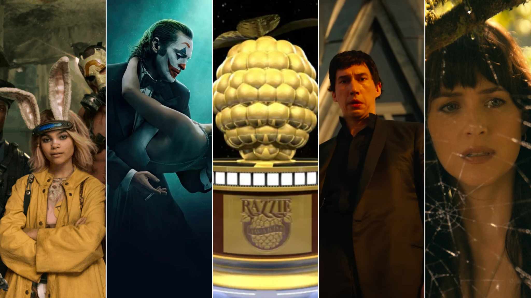 cover immagini film Razzie Awards 2025