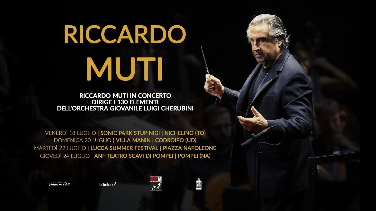 Riccardo Muti dirige l’Orchestra Luigi Cherubini