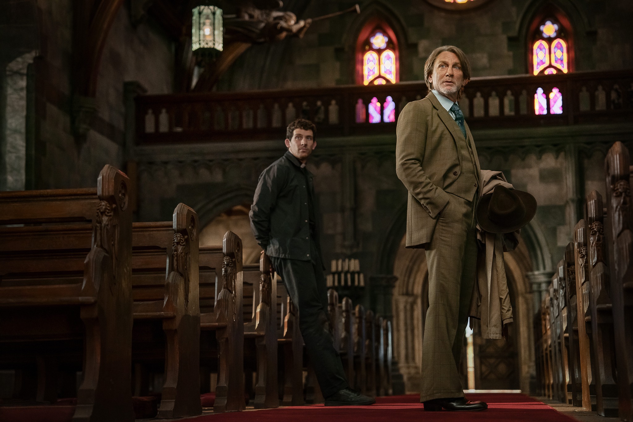 Wake Up Dead Man: A Kinives Out Mystery: Daniel Craig e Josh O’Connor nella nuova immagine