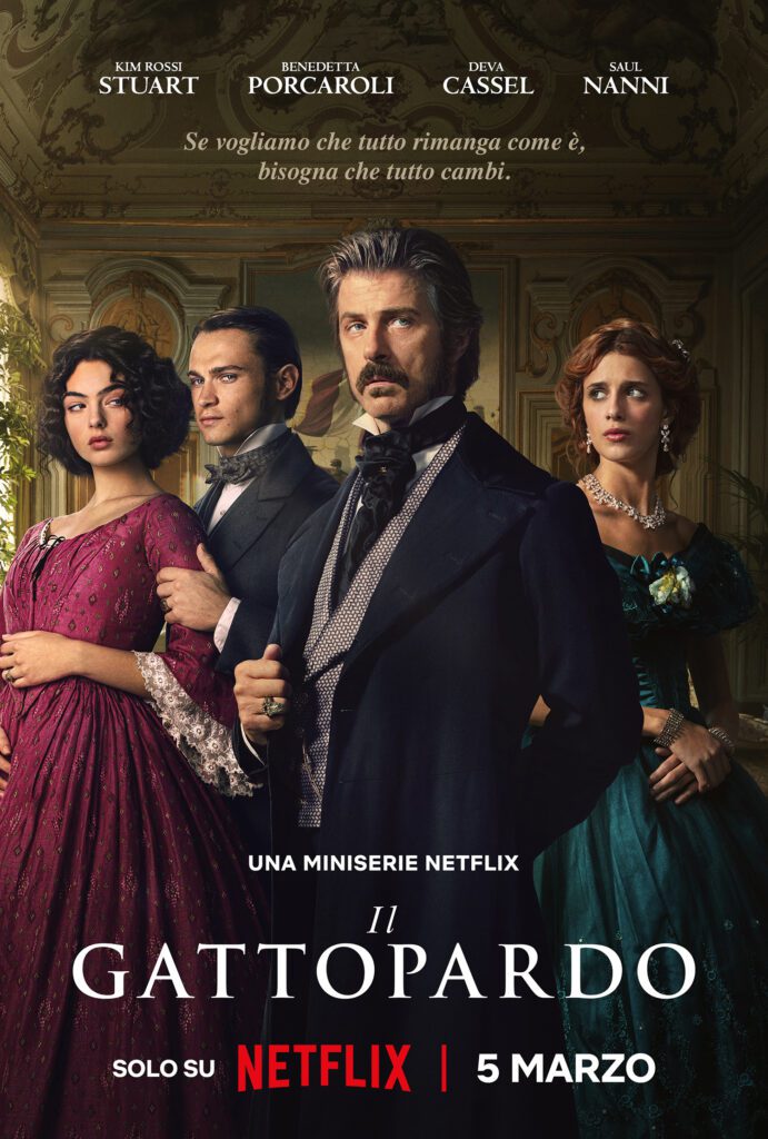 poster ufficiale serie Il Gattopardo