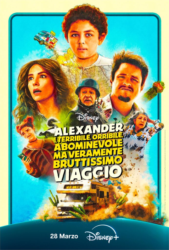 key art Alexander e il terribile, orribile, abominevole ma veramente bruttissimo viaggio