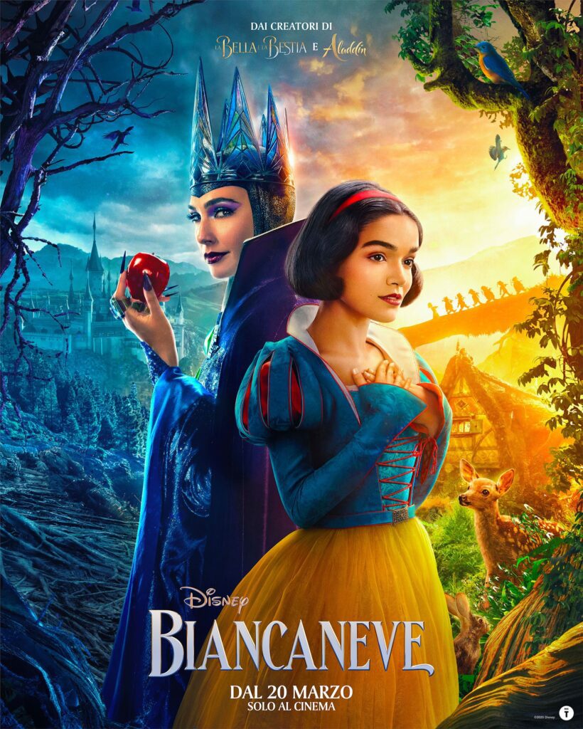 nuovo poster italiano live action Biancaneve