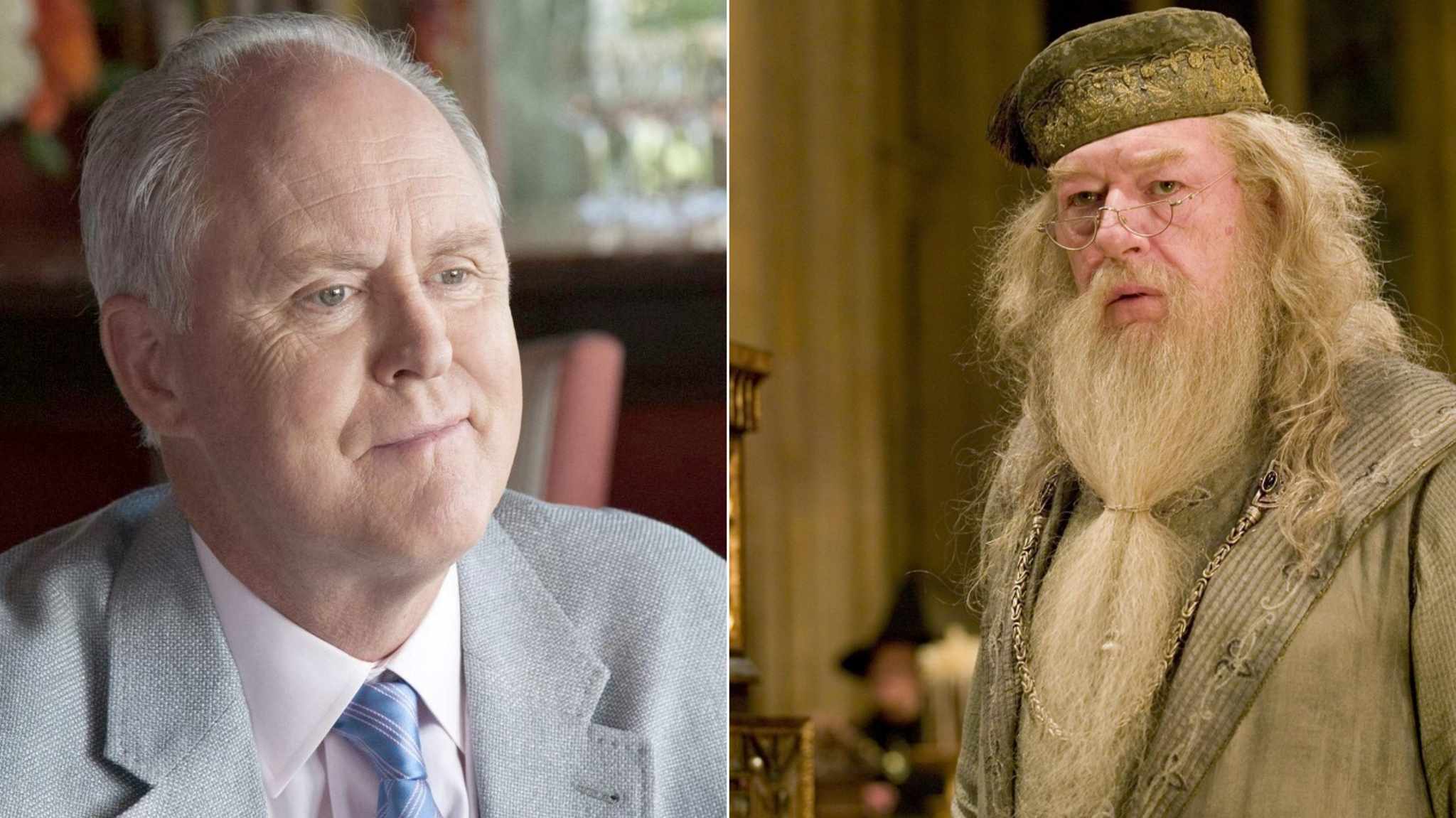John Lithgow e Albus Silente