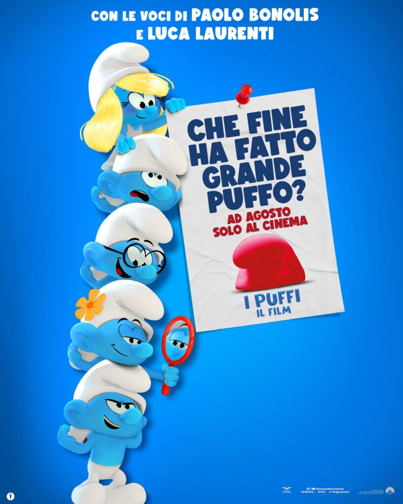 teaser poster I Puffi - Il Film