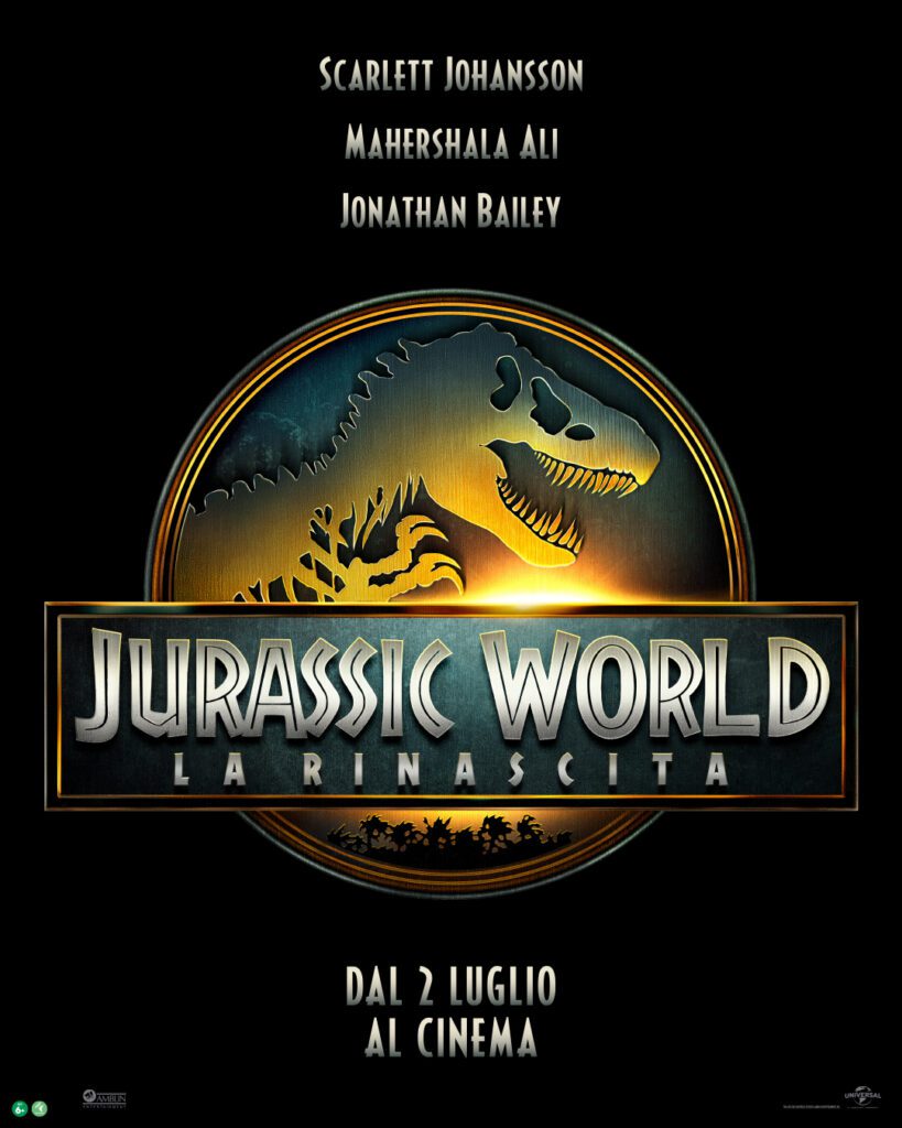 poster italiano Jurassic World - La Rinascita