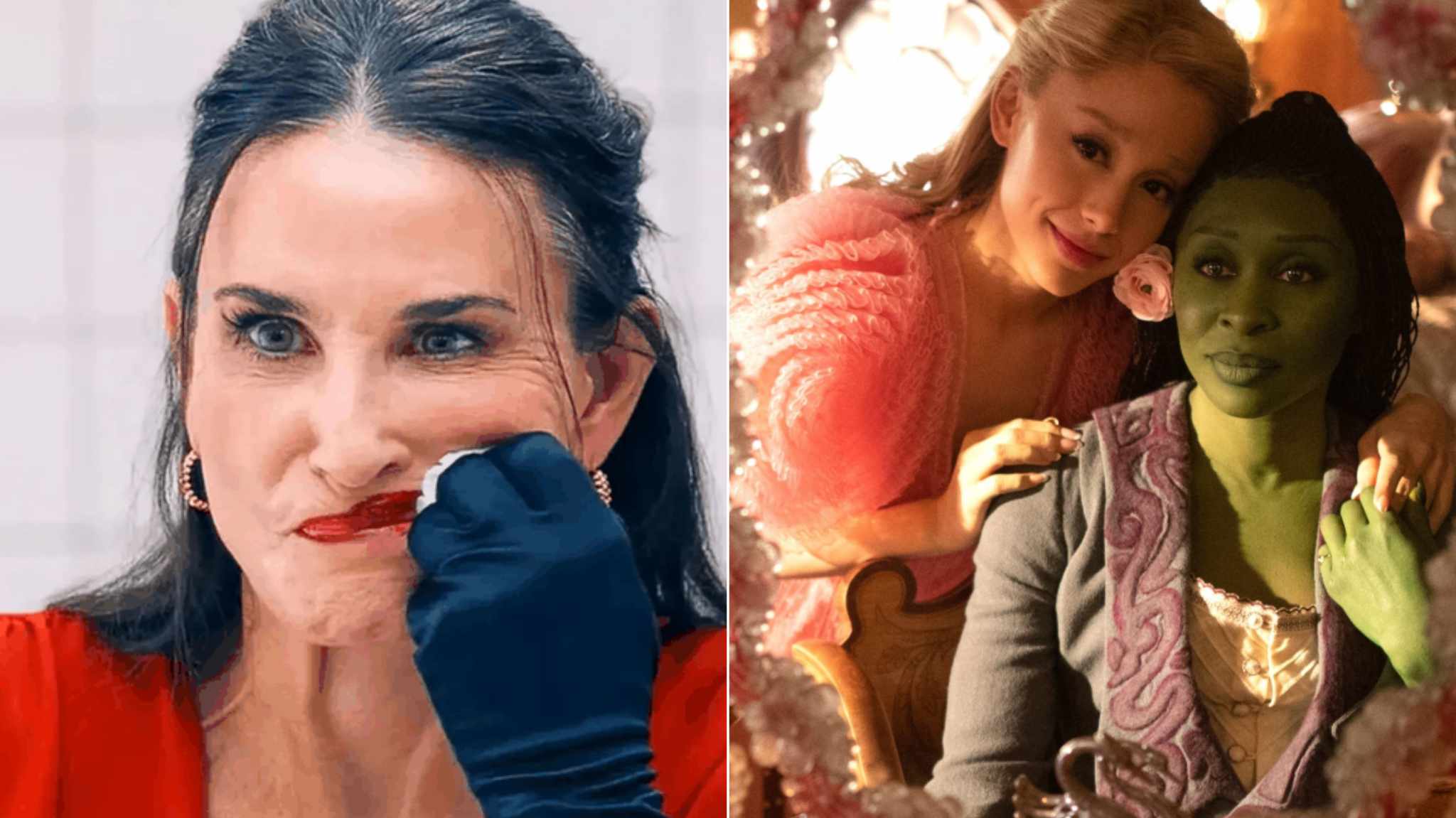 cover immagini film The Substance e Wicked