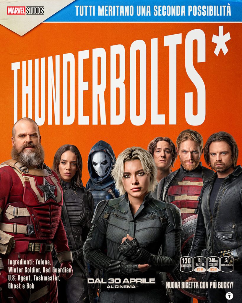 nuovo poster italiano Thunderbolts*