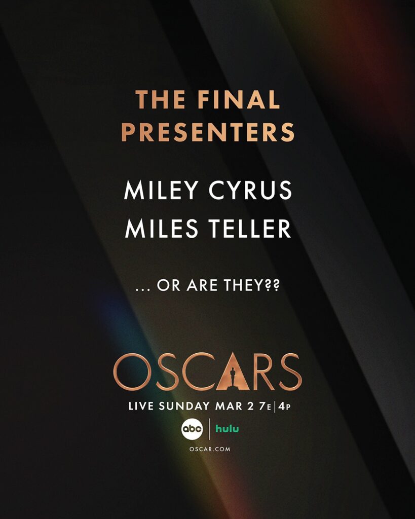 Oscar 2025 ultimi presentatori