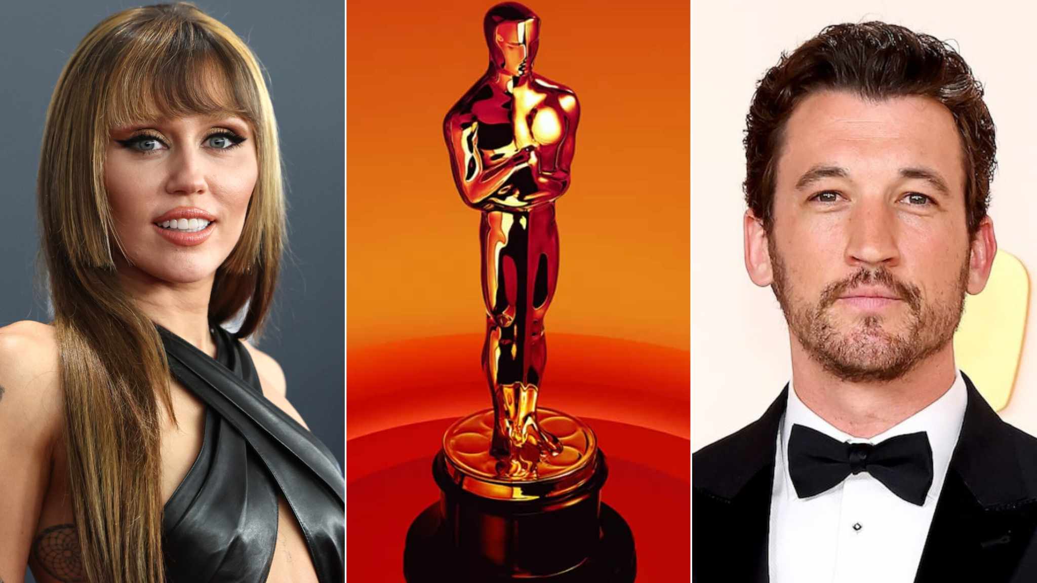 Oscar 2025: Miley Cyrus e Miles Teller completano la lista dei presentatori