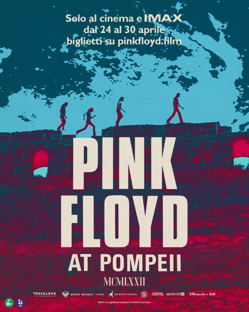 poster PINK FLOYD AT POMPEII – MCMLXXII