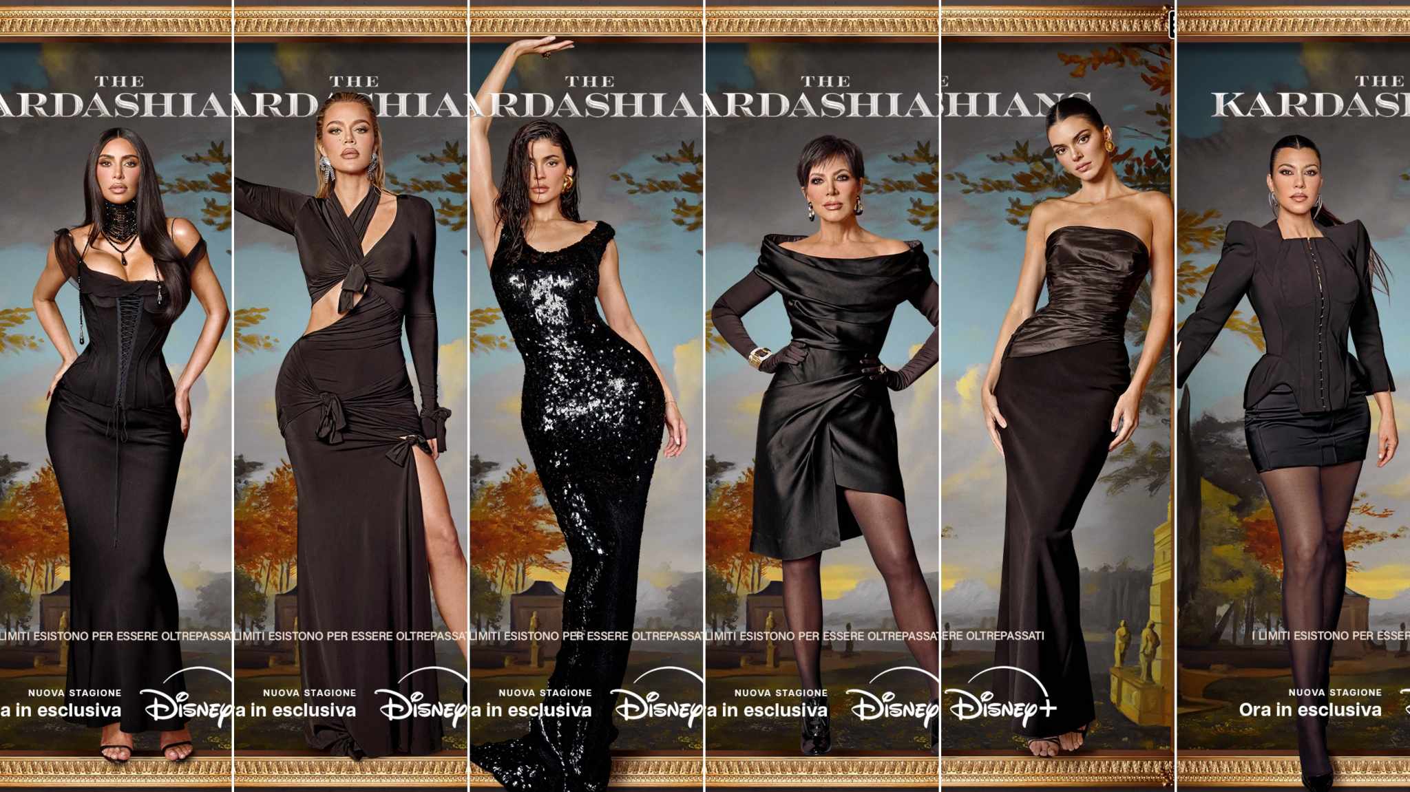 character poster sesta stagione The Kardashians