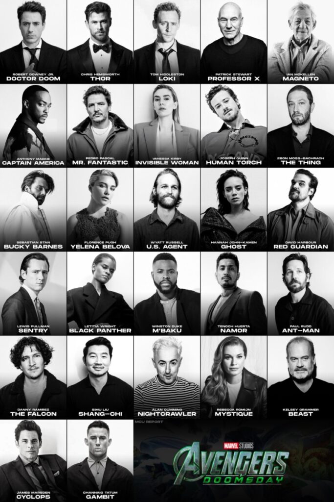 cast avengers doomsday